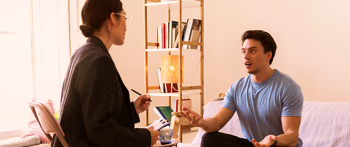 CBT-Inspired Therapy Session